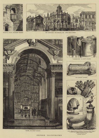 Oxford Illustrated by Henry William Brewer